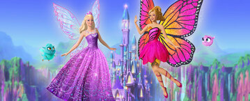 Barbie: Mariposa i baśniowa księżniczka - puzzle - gry dla dzieci