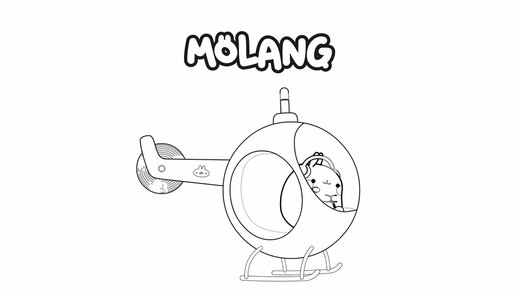 Molang kolorowanka [6]