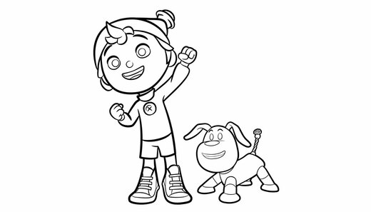Noddy kolorowanka