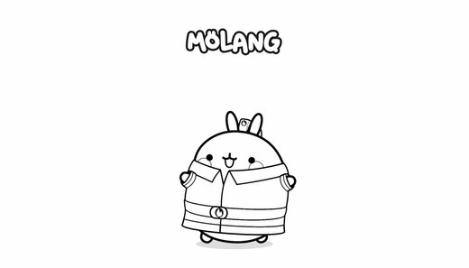 Molang kolorowanka [8]