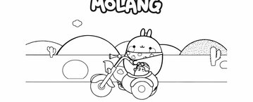 Molang kolorowanka [2]