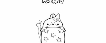 Molang kolorowanka [12]