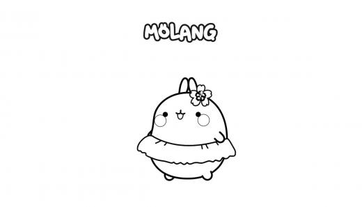 Molang kolorowanka [11]