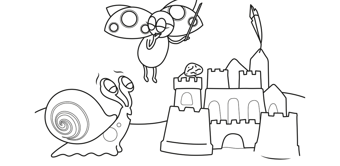 kolorowanka Baczne Oczka