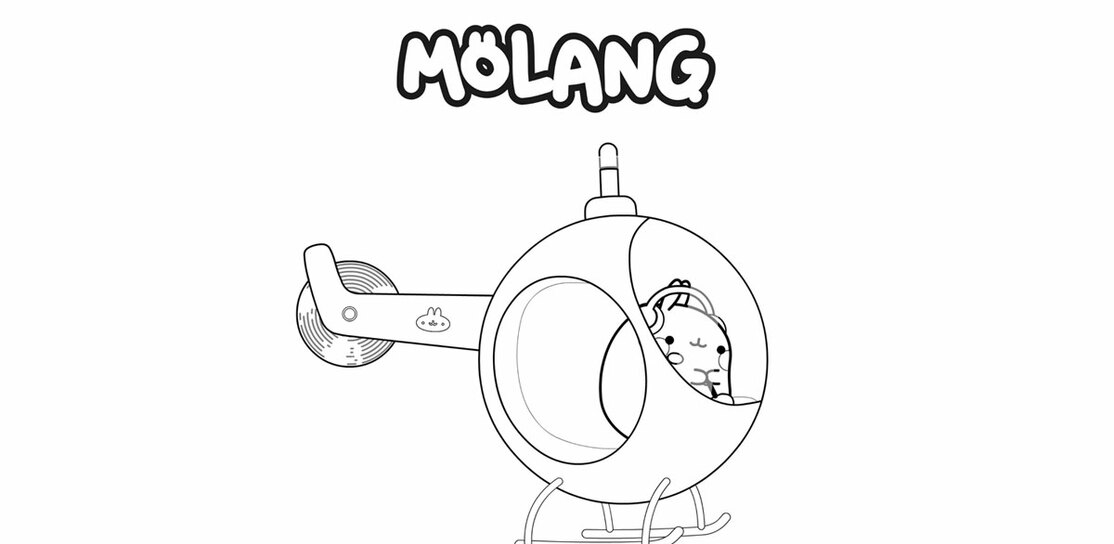 Molang kolorowanka [6]