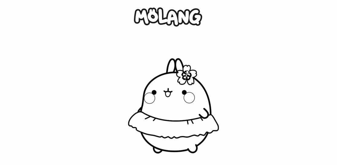 Molang kolorowanka [11]