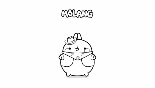 Molang kolorowanka [18]