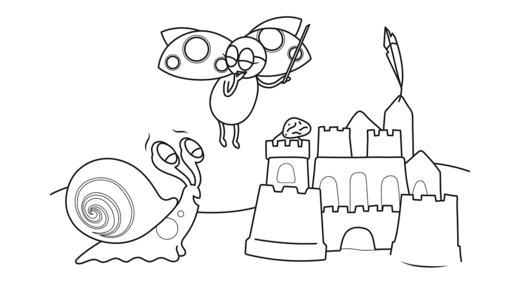 kolorowanka Baczne Oczka