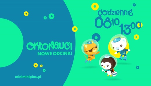 Oktonauci 3 - codziennie w MiniMini+