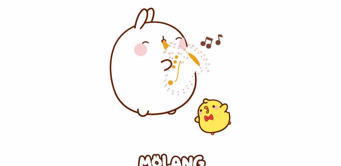 Molang połącz kropki [2]