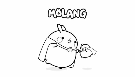 Molang kolorowanka [4]