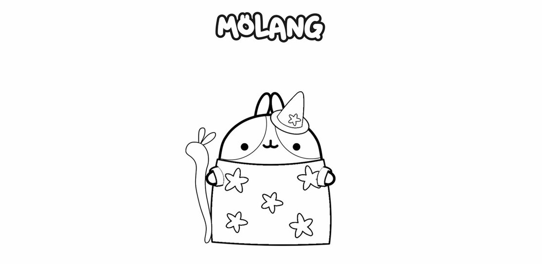 Molang kolorowanka [12]