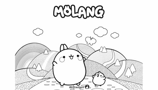 Molang kolorowanka [3]