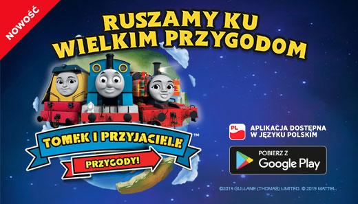 Tomek Przygody aplkacja na Android