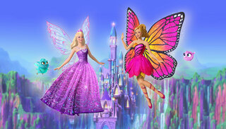 Barbie: Mariposa i baśniowa księżniczka - puzzle - gry dla dzieci