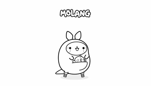 Molang kolorowanka [22]