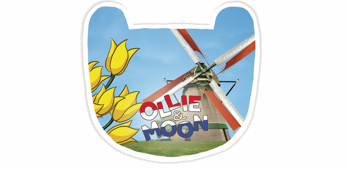 Naklejka Holandia Oli i Luna