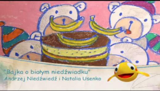 Czytanki Rybki MiniMini - BAJKA O BIAŁYM NIEDŹWIADKU (ZBIGNIEW ZAMACHOWSKI)