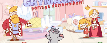 Grymasek pomaga domownikom