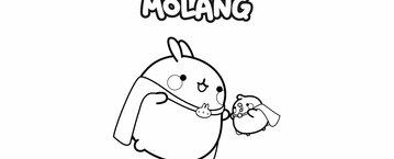 Molang kolorowanka [4]