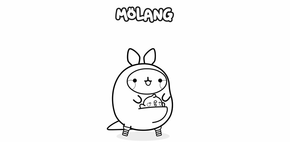 Molang kolorowanka [22]