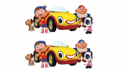 Noddy znajdź różnice