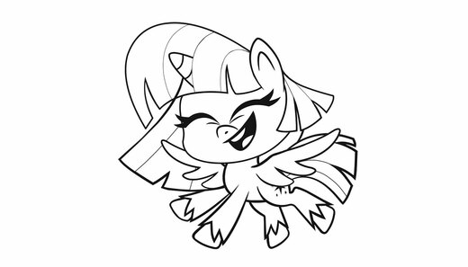 Kolorowanka Pony Life