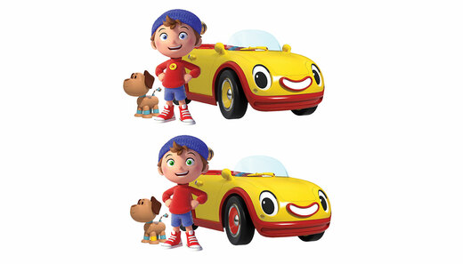 Noddy znajdź różnice