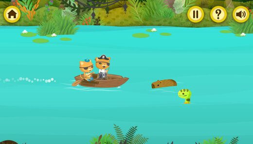 Oktonauci - Przygoda w Amazonii - gra dla dzieci