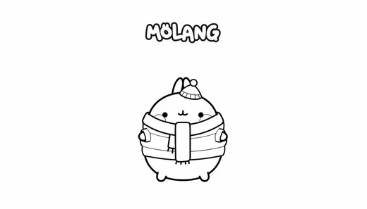 Molang kolorowanka [10]