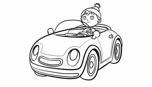 Noddy kolorowanka