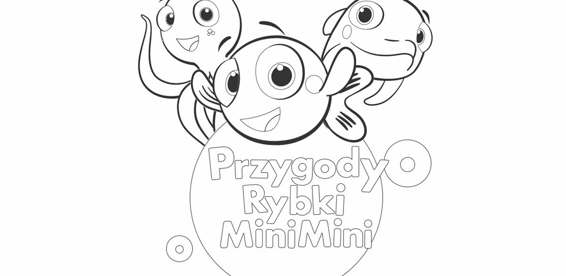 Kolorowanka Przygody Rybki MiniMini