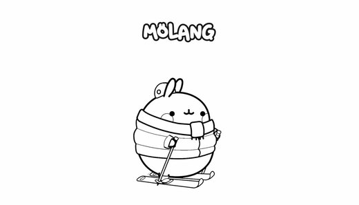 Molang kolorowanka [14]