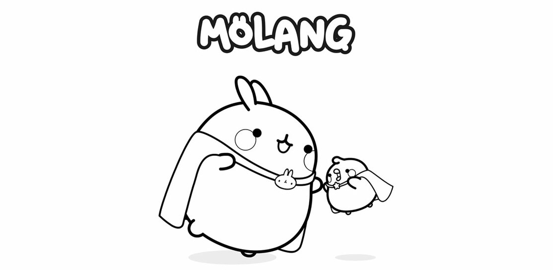 Molang kolorowanka [4]