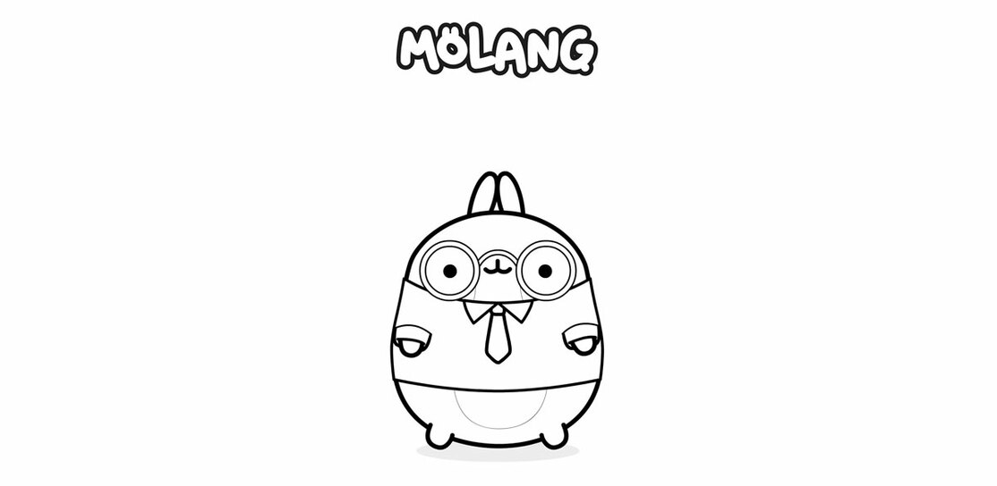 Molang kolorowanka [21]