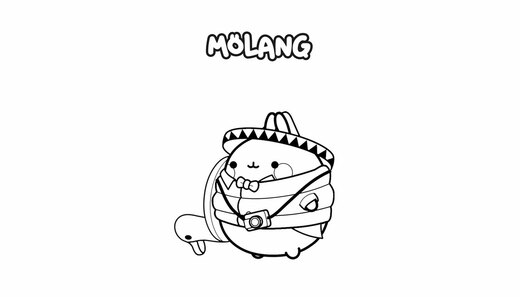 Molang kolorowanka [13]