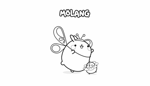 Molang kolorowanka [7]