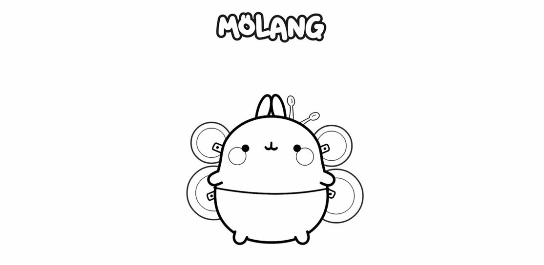 Molang kolorowanka [9]