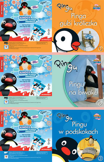 SERIA KSIĄŻECZEK O PINGU