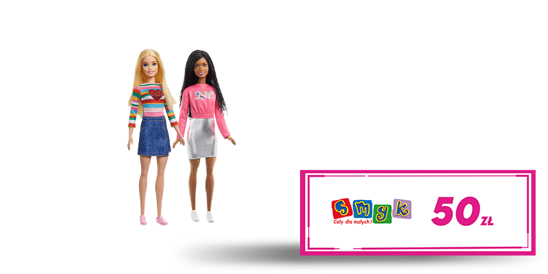 Nagroda - HGT13 Barbie Malibu Lalka podstawowa + HGT14 Barbie Brooklyn Lalka podstawowa