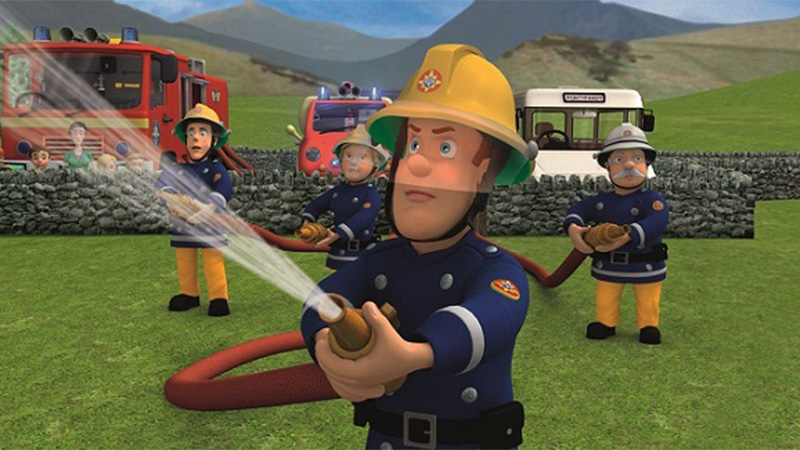 Strażak Sam i wielki pożar w Pontypandy