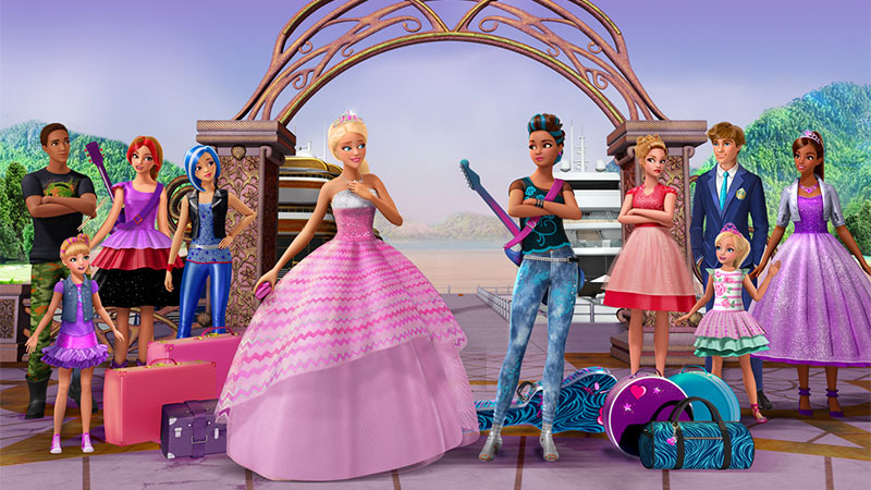 Barbie rockowa księżniczka