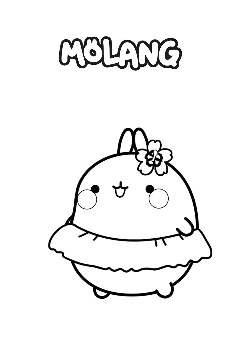 29 Molang And Piu Piu Coloring Pages | Geeky Matters