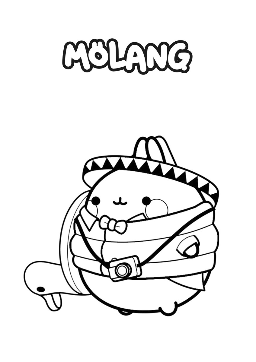 Download Molang kolorowanka 13 - MiniMini+